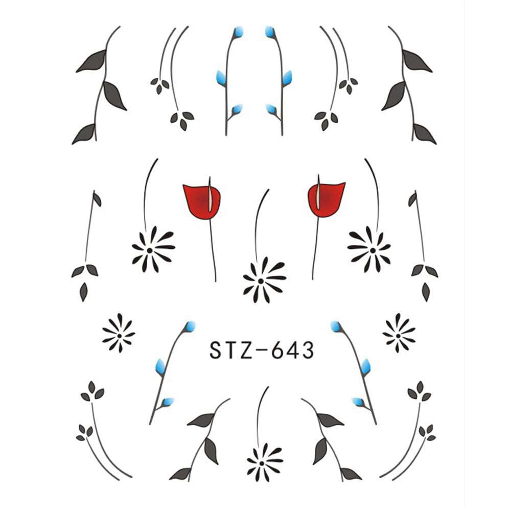 Nail Art Sticker Sheets