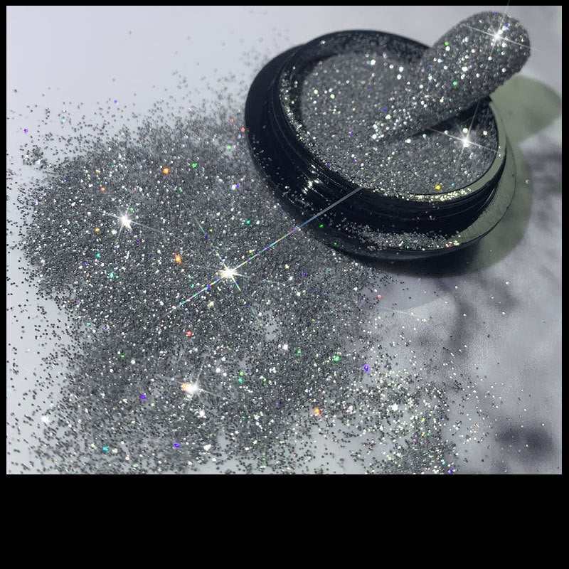 Glitter Nails Crystal