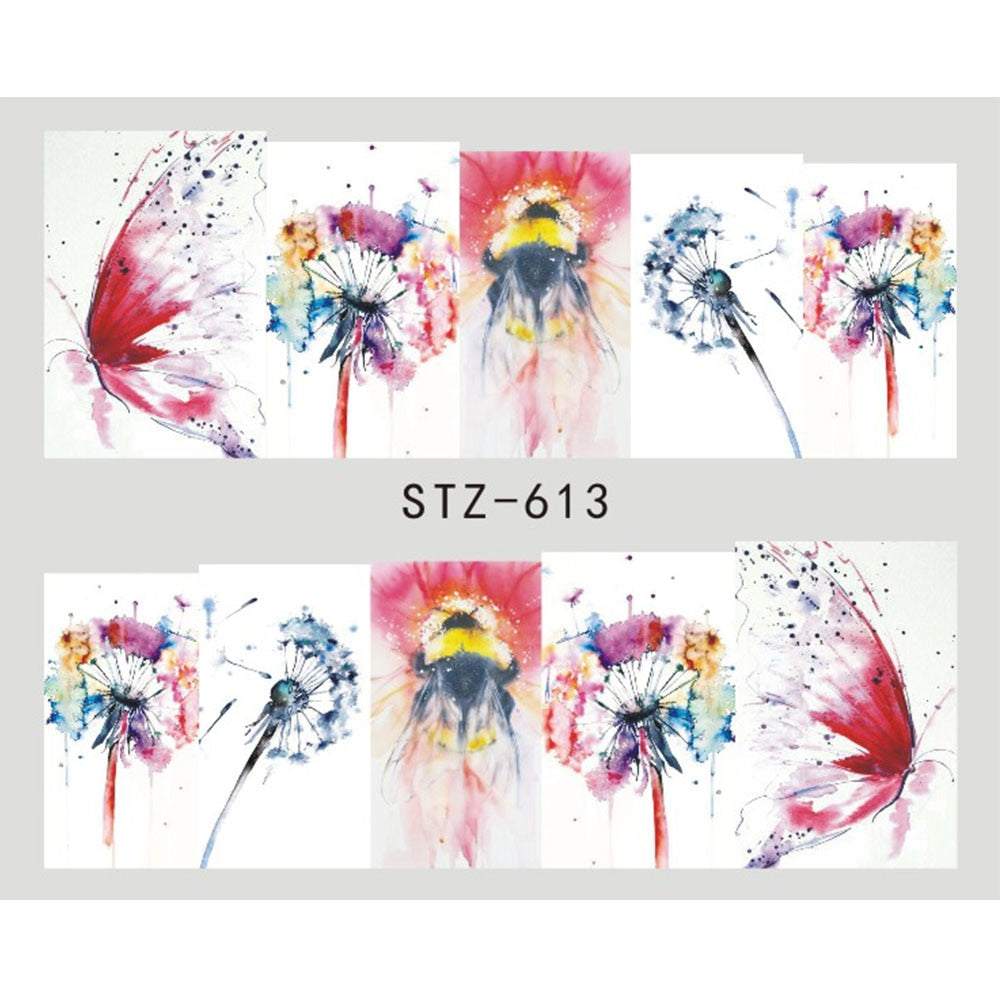 Nail Art Sticker Sheets