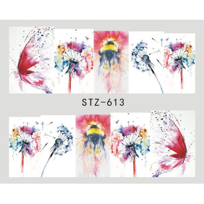 Nail Art Sticker Sheets