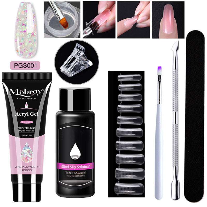 Nail Art Crystal Extender Set