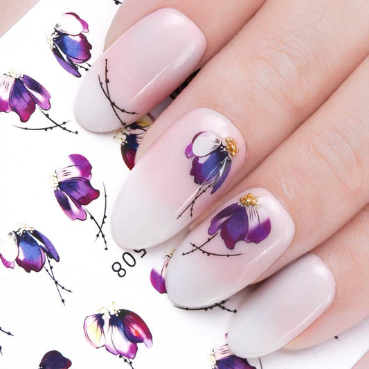Nail Art Sticker Sheets