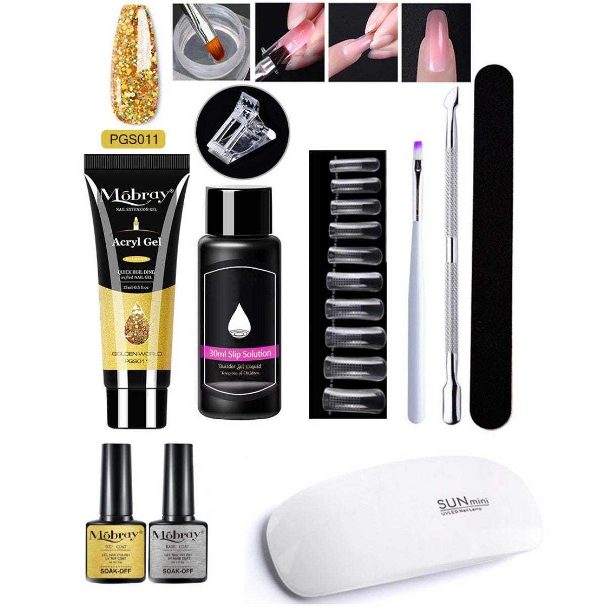 Nail Art Crystal Extender Set