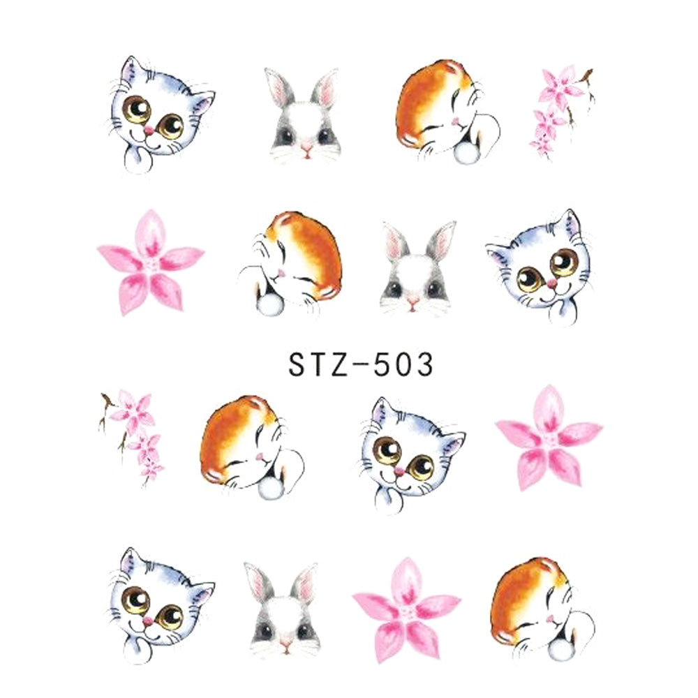 Nail Art Sticker Sheets