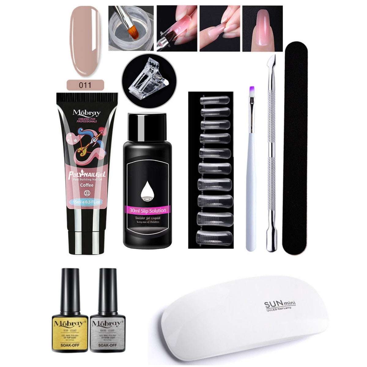 Nail Art Crystal Extender Set