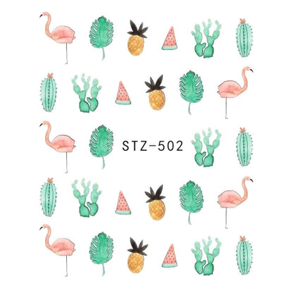 Nail Art Sticker Sheets