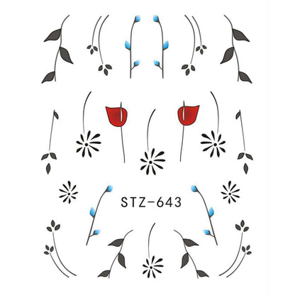 Nail Art Sticker Sheets