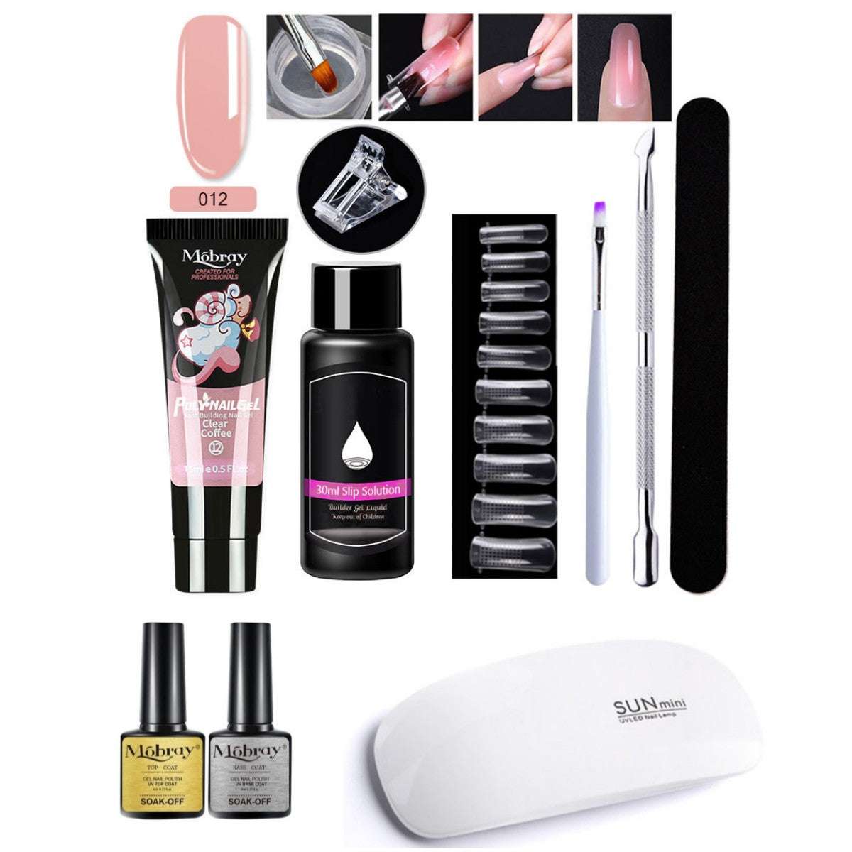 Nail Art Crystal Extender Set