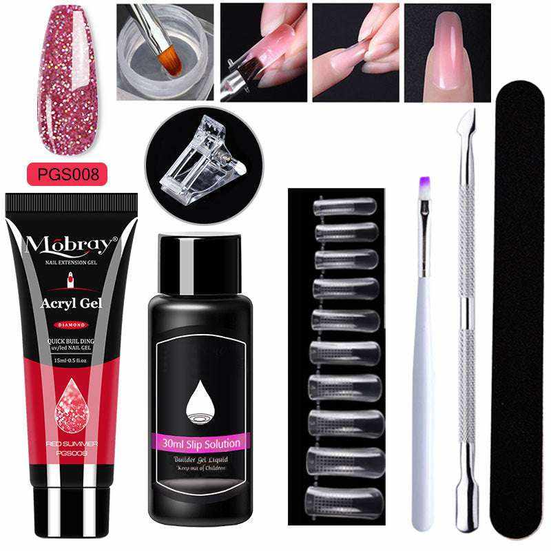 Nail Art Crystal Extender Set